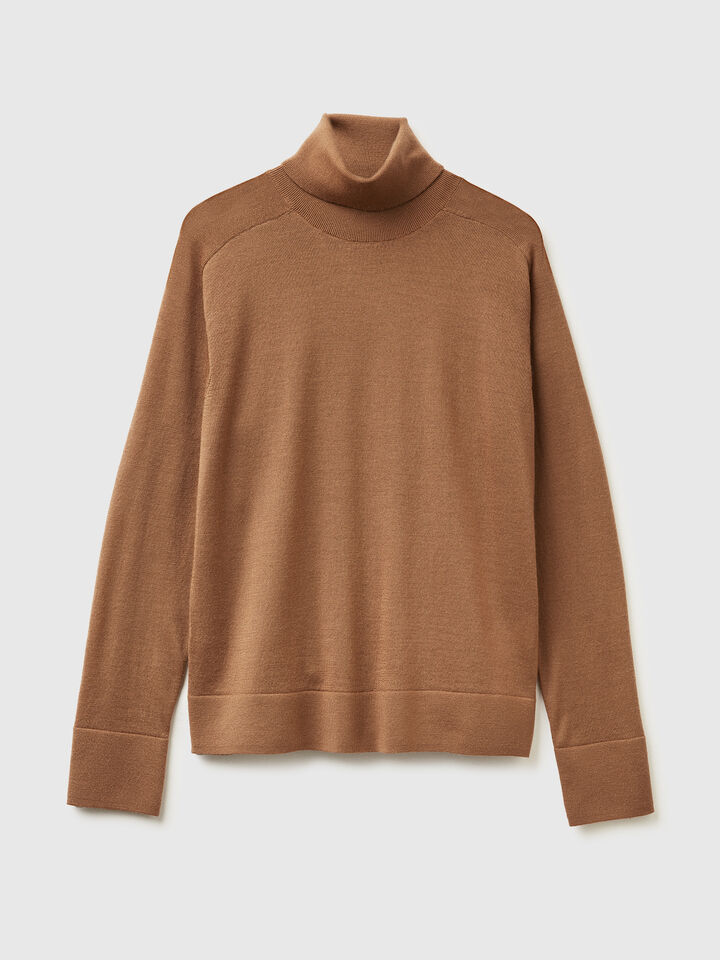 TURTLE NECK SWEATER Women image number 5